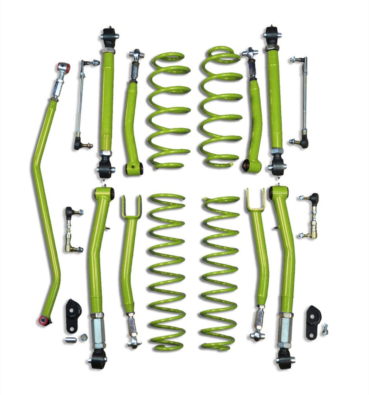 JL 3.5-Inch Lift Kit - Style 24-B - Gecko Green