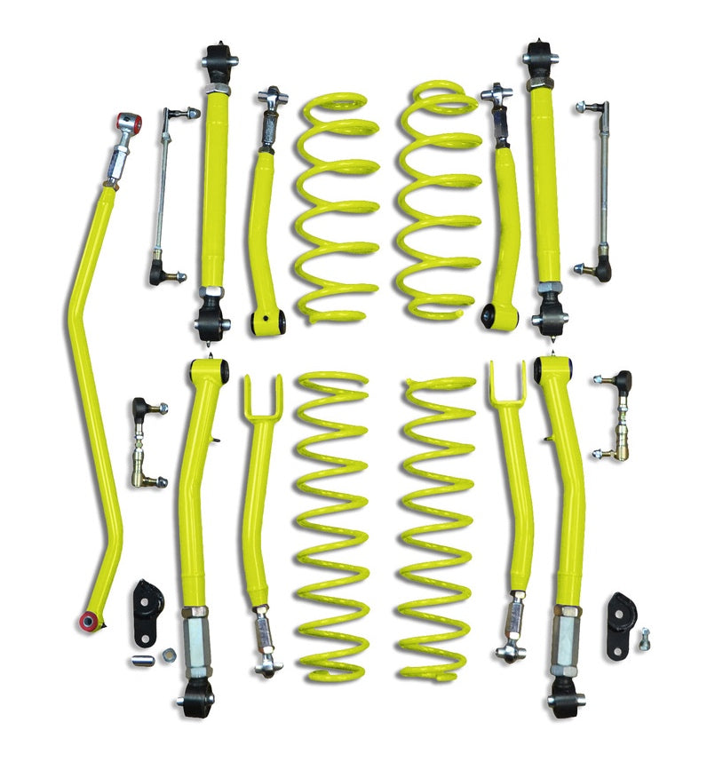 Steinjäger Suspensions Wrangler JL 2018 - Present Lift Kit Neon Yellow