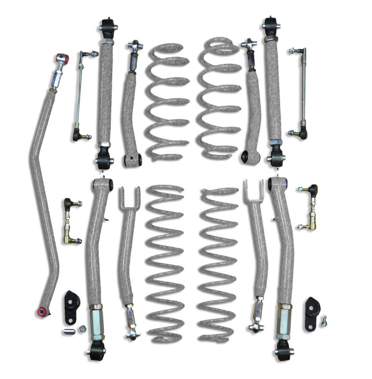 JL 3.5-Inch Lift Kit - Style 24-B - Gray Hammertone