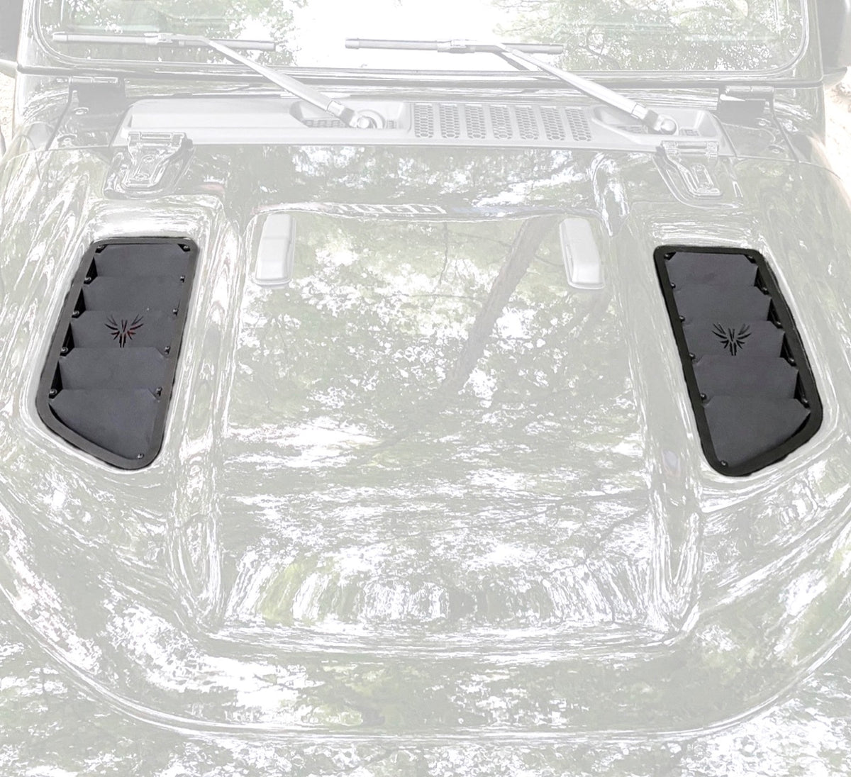 JL and JT Valkyrie Rubicon Hood Vent Kit - Standard