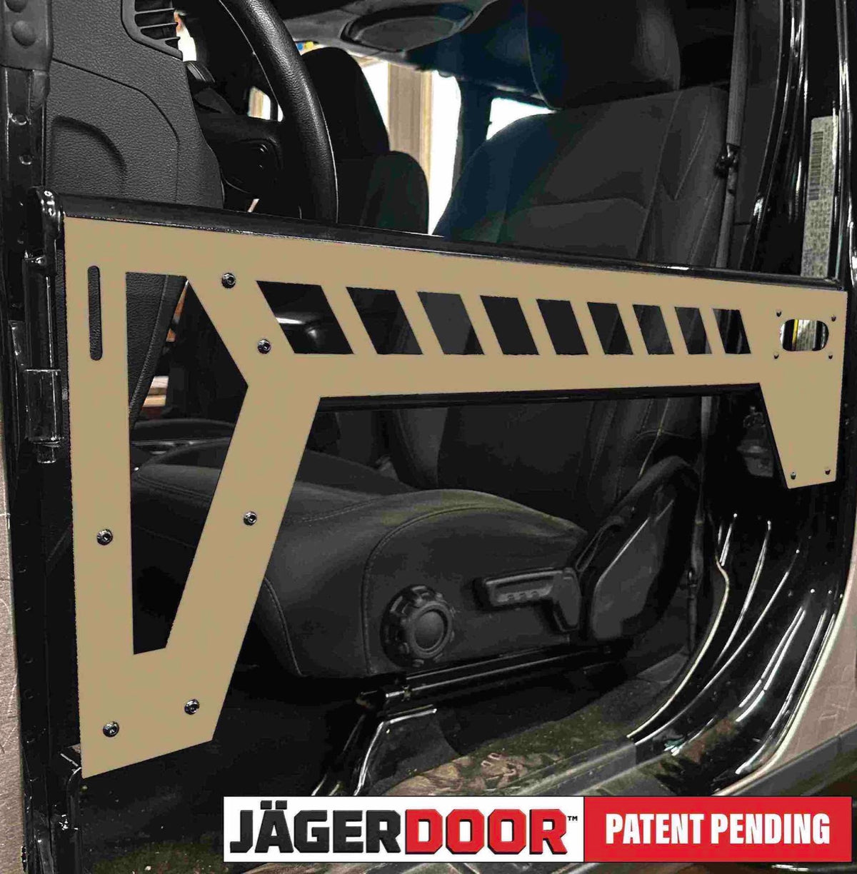 JagerDoor Front for Jeep JT, JL, JK - Gladiator JT - Military Beige