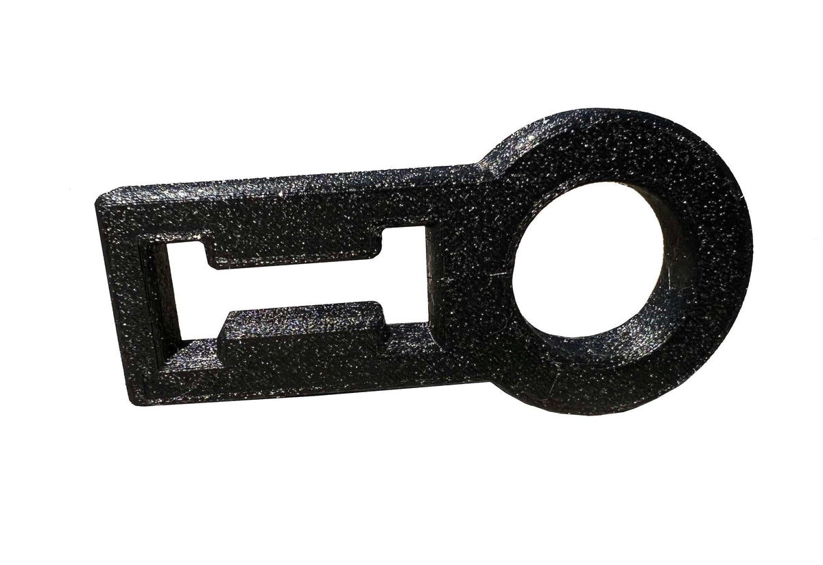 Steinjäger Recovery and Towing Wrangler JK 2007-2018 High Lift Jack Mount Handle Holder Black TPU
