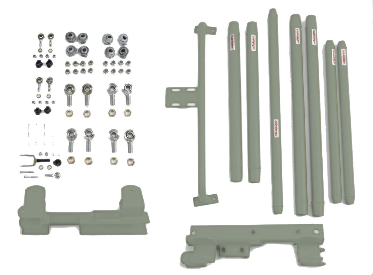 TJ Chromoly Long-Arm Kit - Manual - Locas Green
