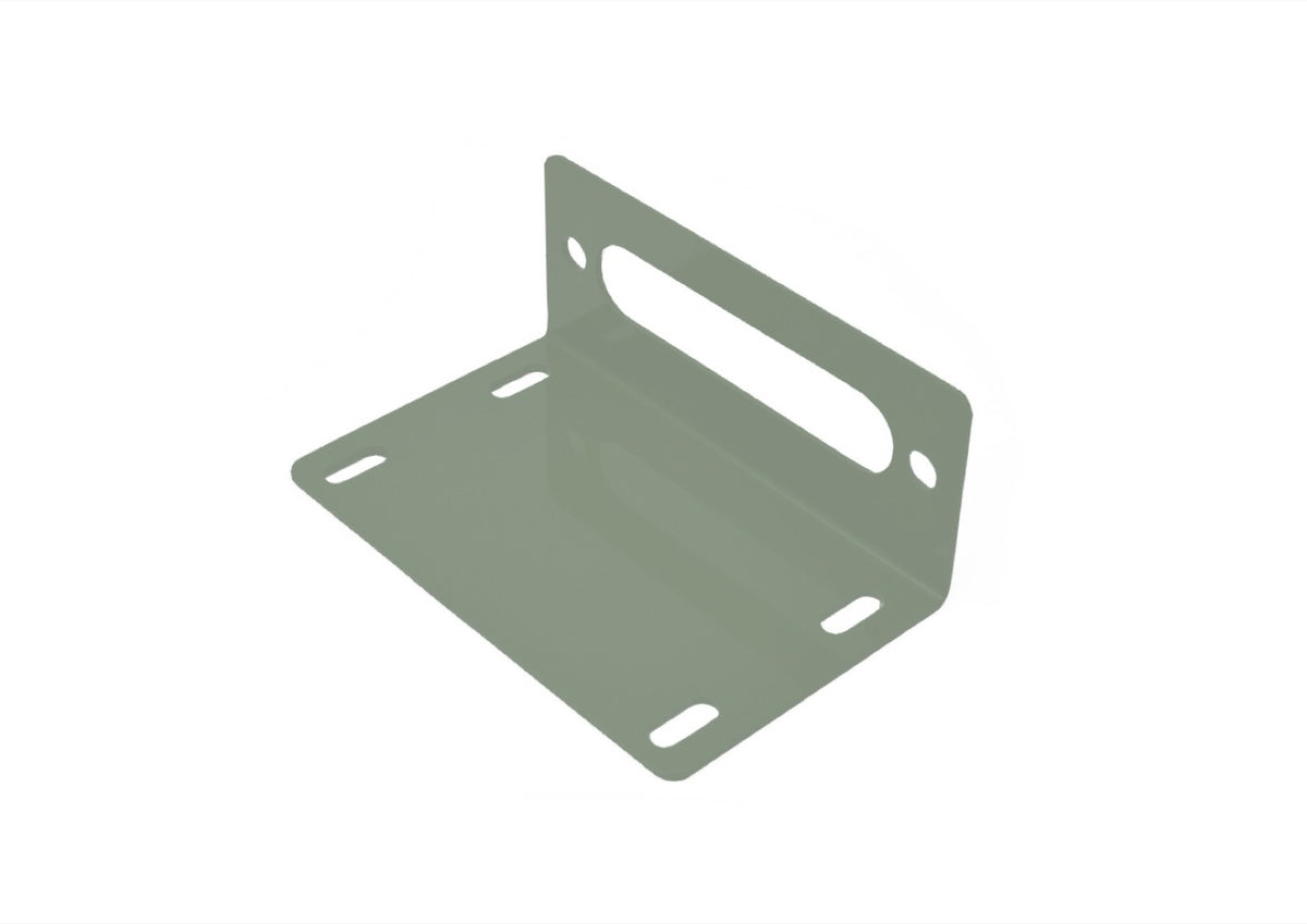 Universal, JK and TJ Winch-Base Fairlead Mount - JK - Locas Green