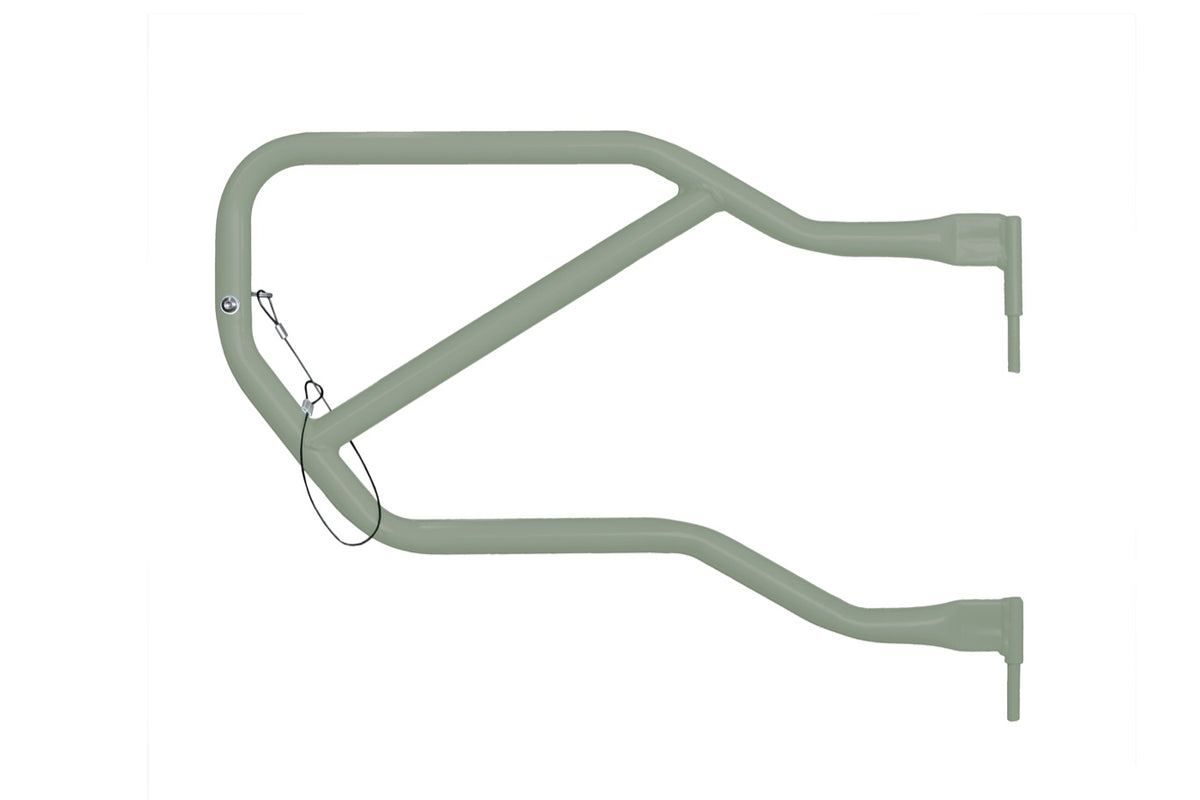 JK Rear Tube Door - Locas Green