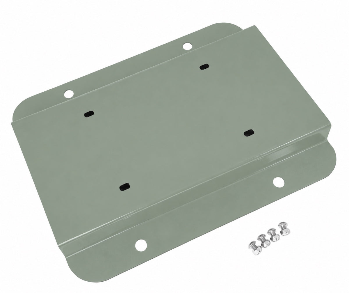 JK License-Plate Relocation Kit - Locas Green