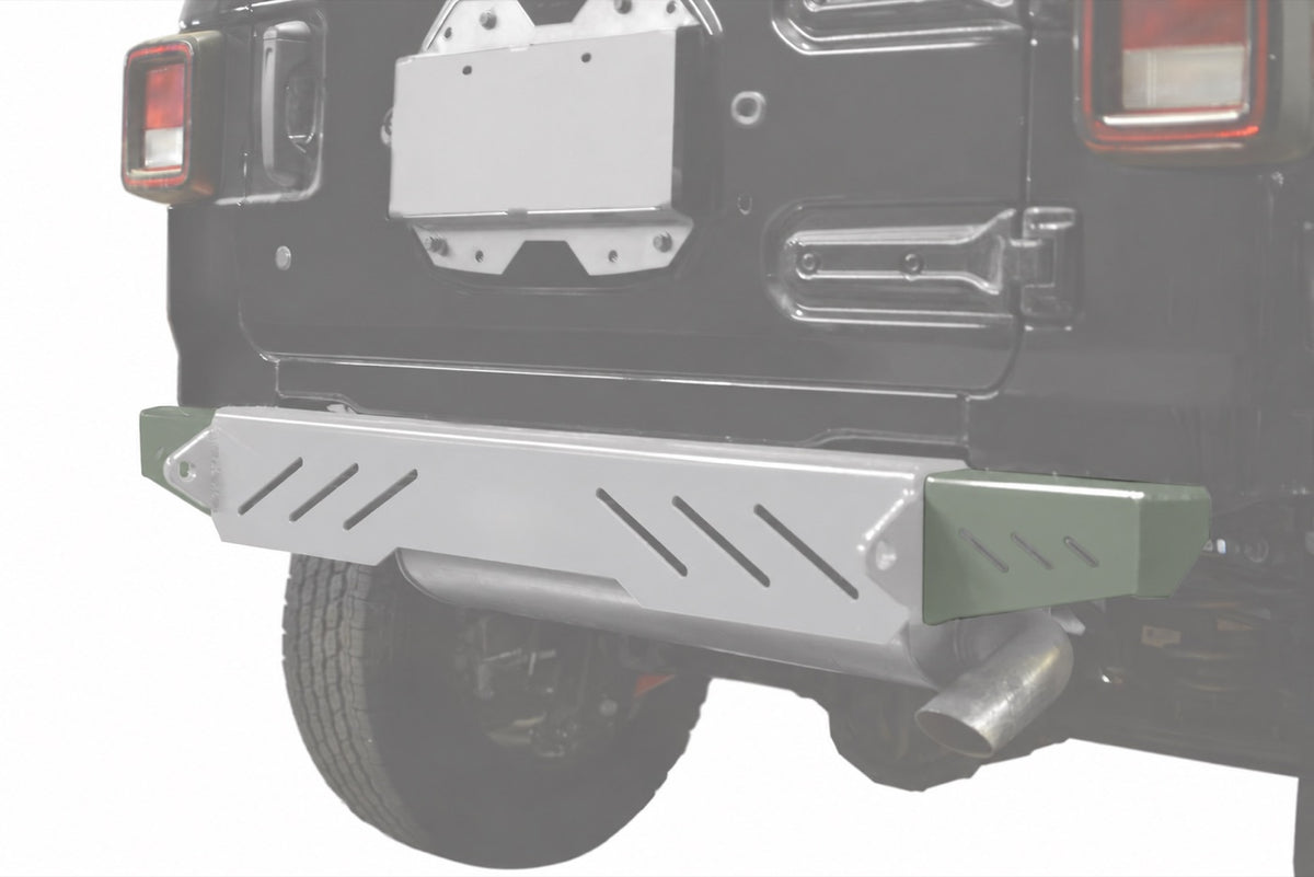 JL Rear Bumper End Caps - Locas Green