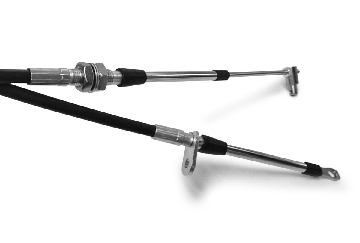 Shifter Cables - 10-32 - 60 Inches Long - Eyelet Style - 3 inch travel - 3-Inch Travel