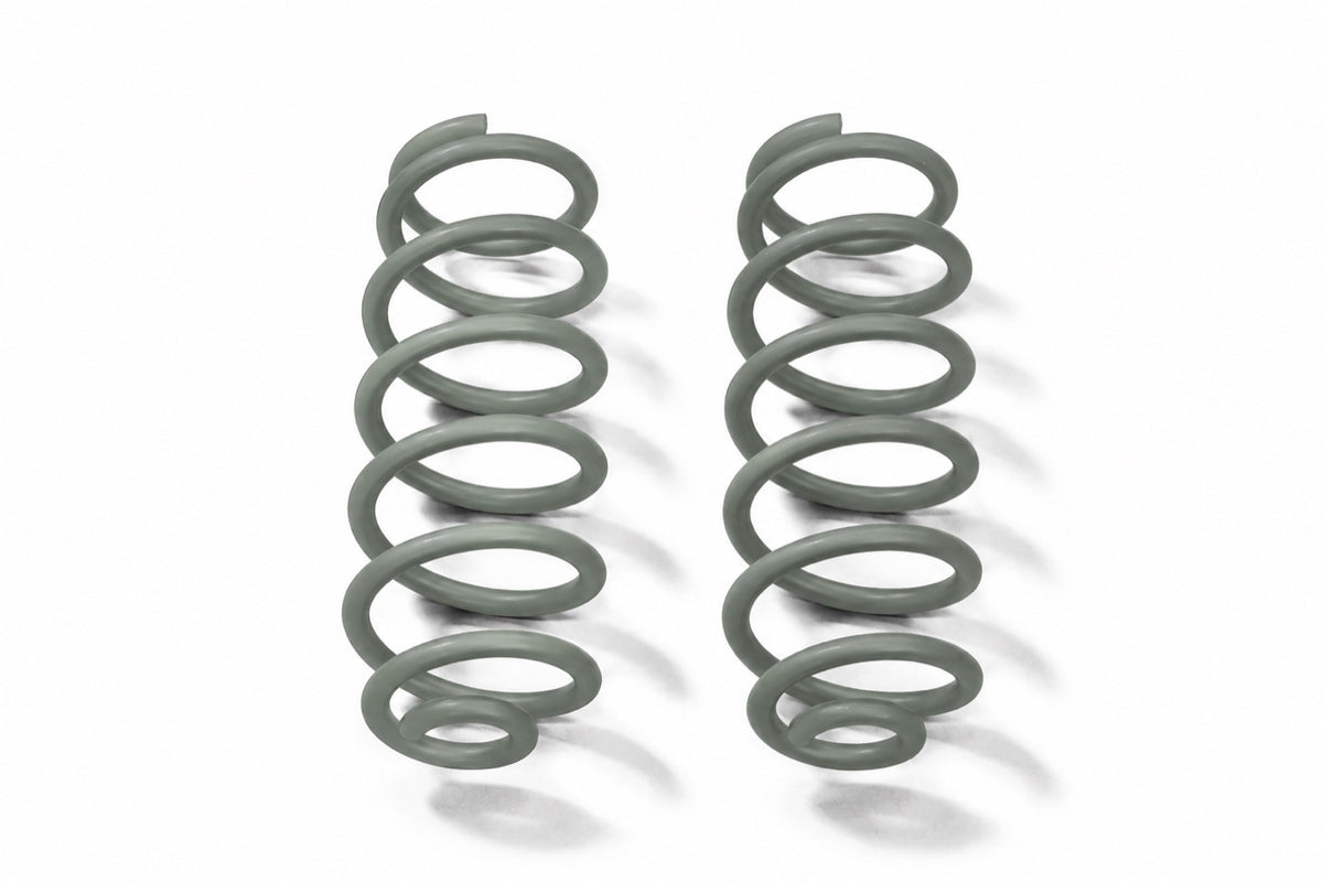 JK Rear Springs - 4-Inch Lift - Locas Green