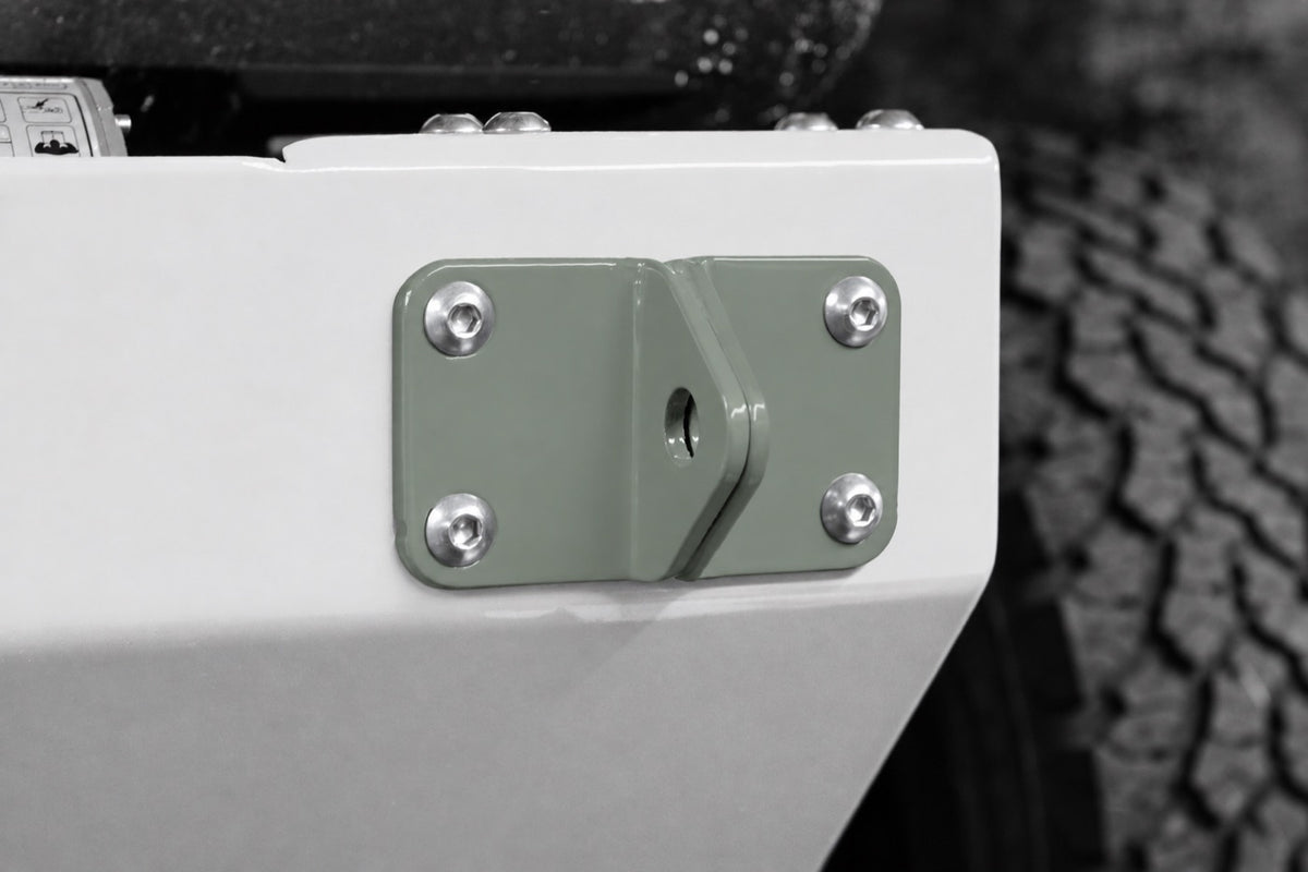JK D-Ring Mount Kit - Locas Green