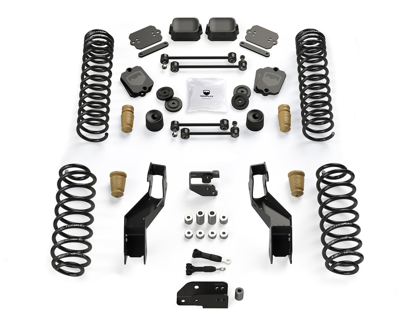18-Up Wrangler JL 2 Door 3.5 Inch Sport ST3 Suspension System No Shocks TeraFlex