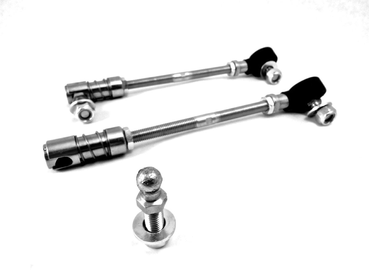 JK Rear Quick-Disconnect Sway-Bar End Links - 0-2 Inch Lift