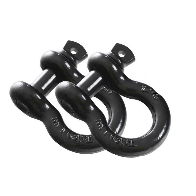 Overland Vehicle Systems Recovery Shackle 3/4" 4.75 Ton Grey - Sold In Pairs