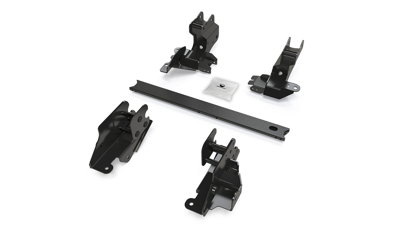18-Up Wrangler JL 2 Door Long Arm Bracket Kit 3-6 Inch Lift TeraFlex