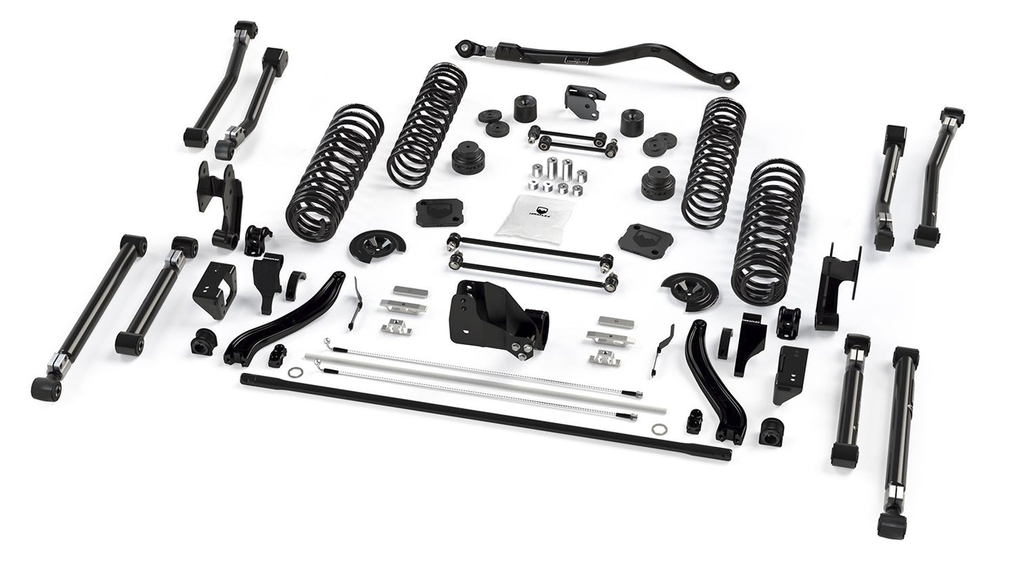 20-Up Jeep Gladiator 3.5 Inch Alpine CT3 Short Arm Extended-Travel Suspension System No Shocks TeraFlex