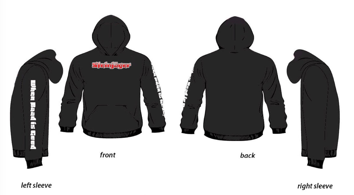 Hoodies - Black - Size M