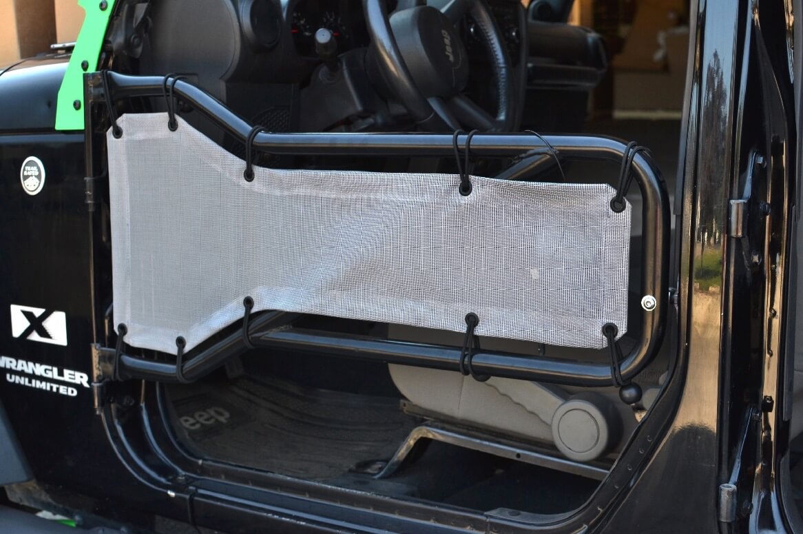 Steinjäger Doors Wrangler JK 2007-2018 Inserts Front Doors Only Gray