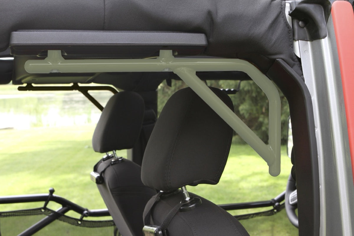 JK Rear Rigid Grab Handles - Locas Green