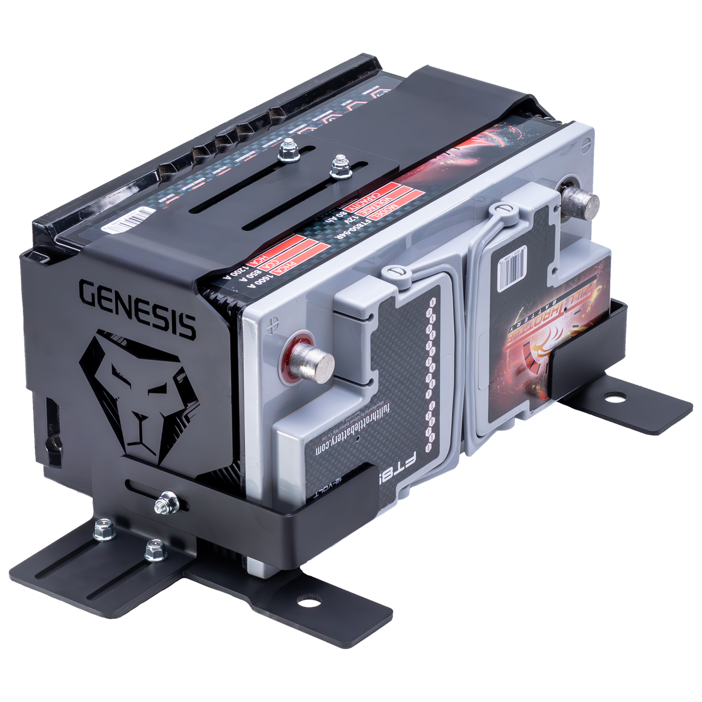2020-2023 Diesel Wrangler Dual Battery Kit - Under Hood