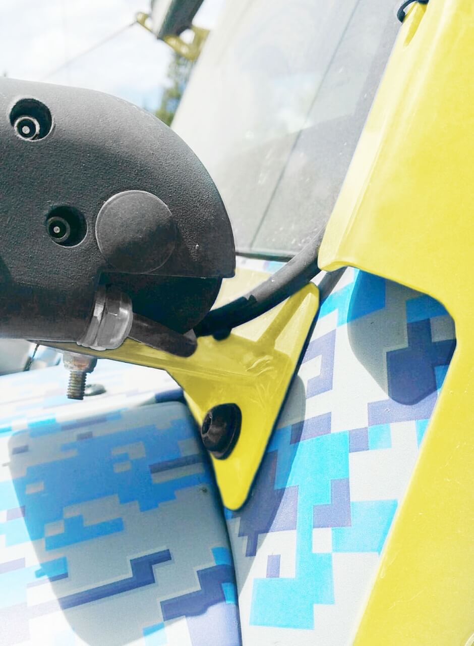 Steinjäger Exterior Accessories Wrangler JK 2007-2018 Light Mounts Lower Windshield Brackets and Lights Lemon Peel
