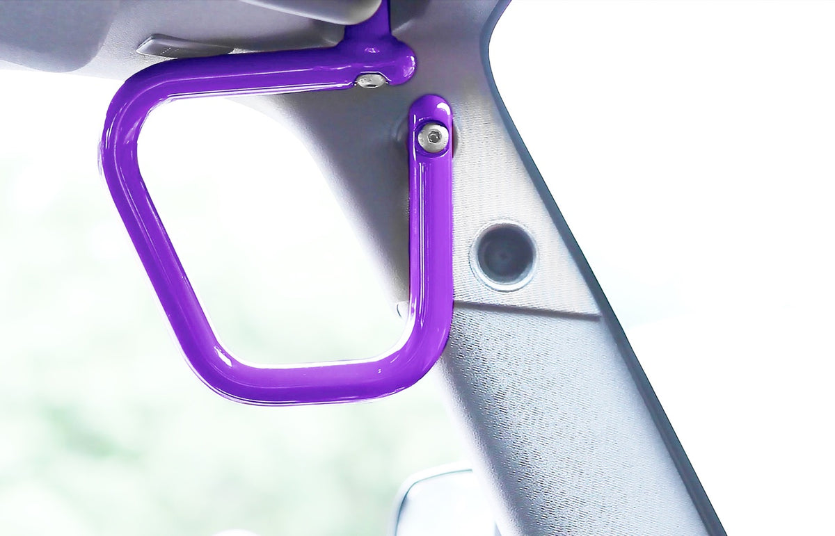 JK Rigid Grab-Handle Kits - Front - Sinbad Purple