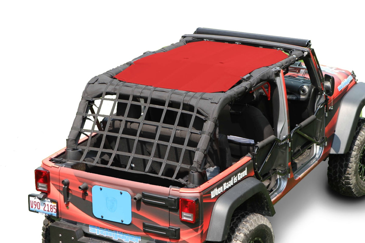JKU Four-Door Teddy Top - Red
