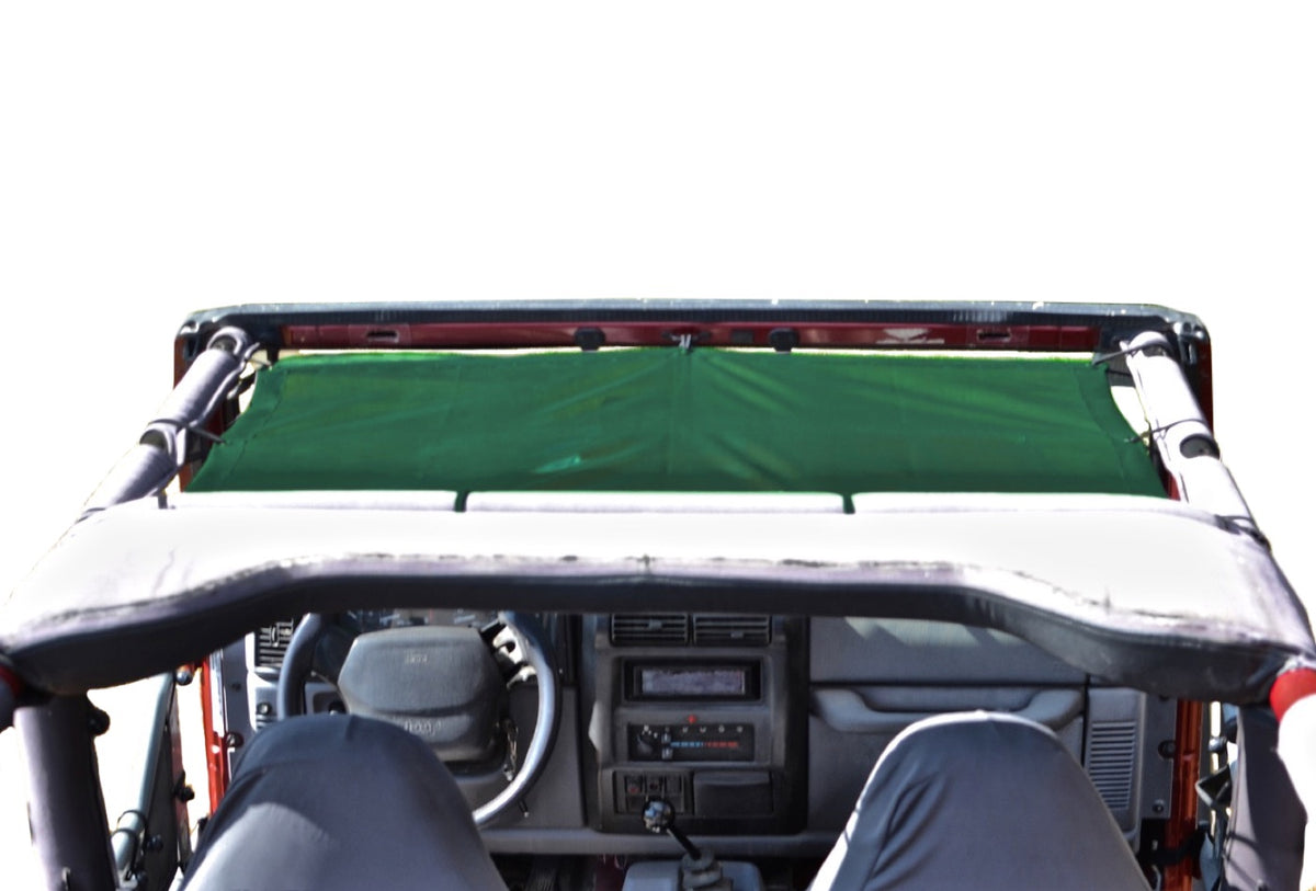 TJ Front-Seat Teddy Top - Green