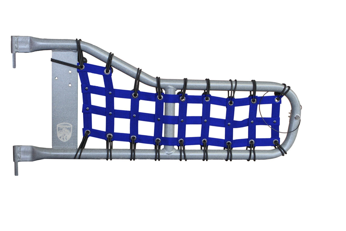 TJ Tube-Door Cargo-Net Cover Pair - Blue