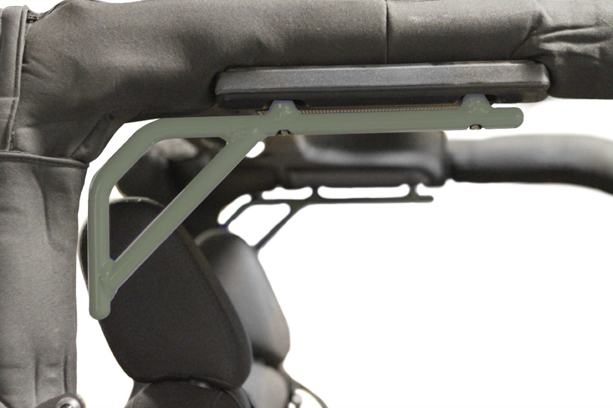 JK Two-Door Rear-Seat Grab Handles - Locas Green