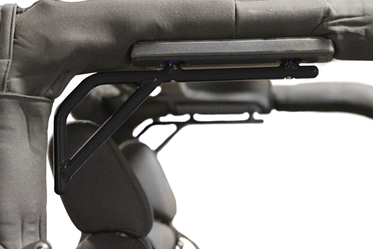 JK Two-Door Rear-Seat Grab Handles - Black