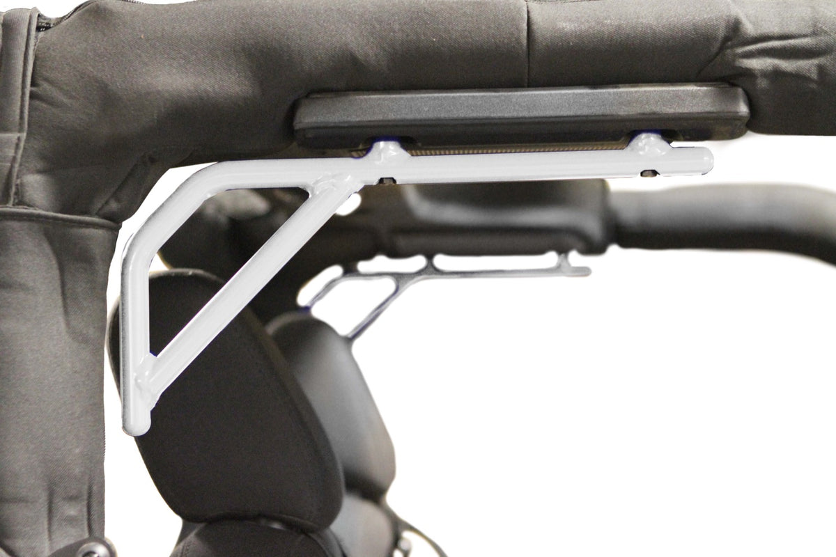 JK Two-Door Rear-Seat Grab Handles - Cloud White