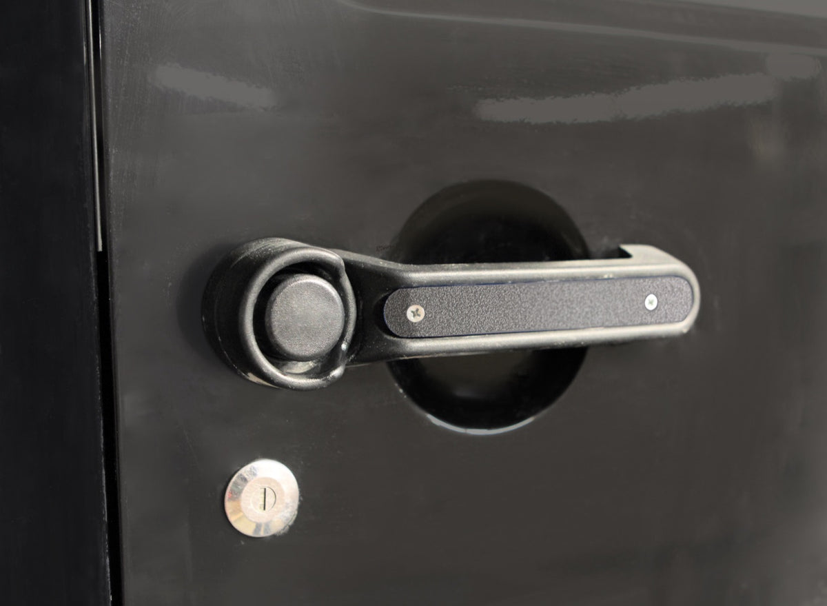JK Door Accents - 3 Pack - Gray Hammertone