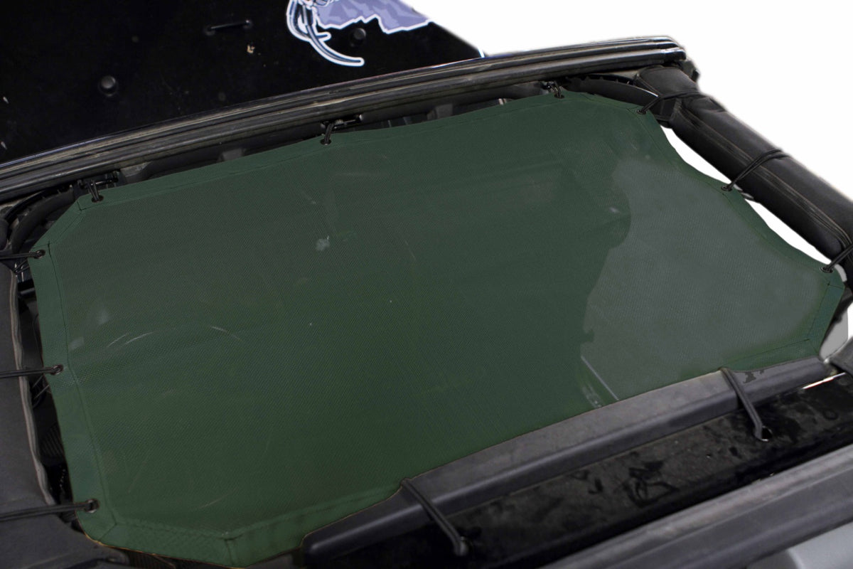 JK Front-Seat Teddy Tops - 2010-2018 - Dark Green