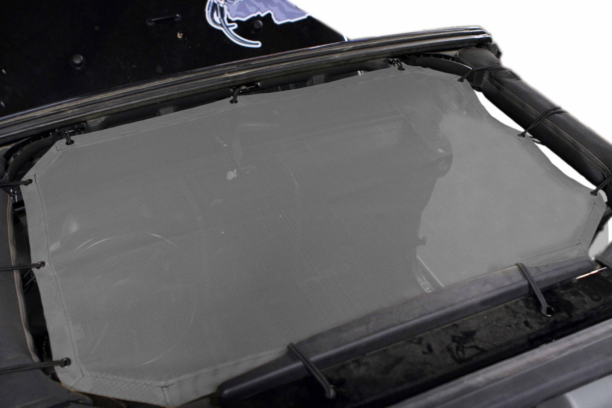 JK Front-Seat Teddy Tops - 2007-2009 - Gray