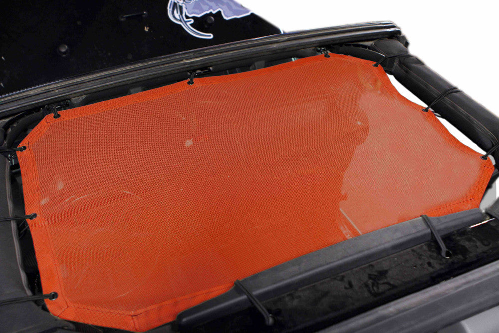 Steinjäger Tops and Covers Wrangler JK 2010-2018 Fabric Teddy 2 or 4 Door, Front Seat Only Orange