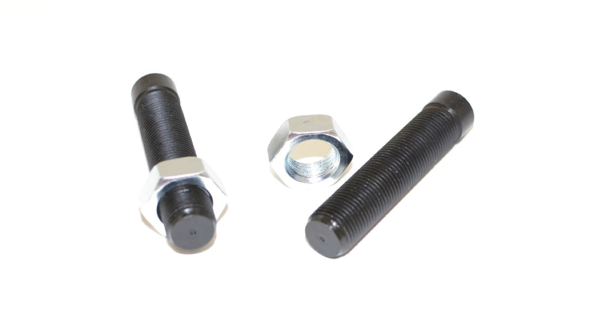 Threaded Stud, Weldable - 5/8-18 RH - Grade 8 equivalent - 2 Pack
