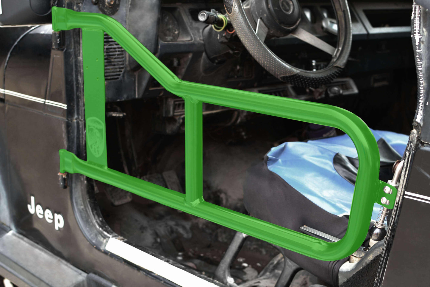 Steinjäger Doors CJ-7 1981-1986 Trail, Tubular Style Neon Green