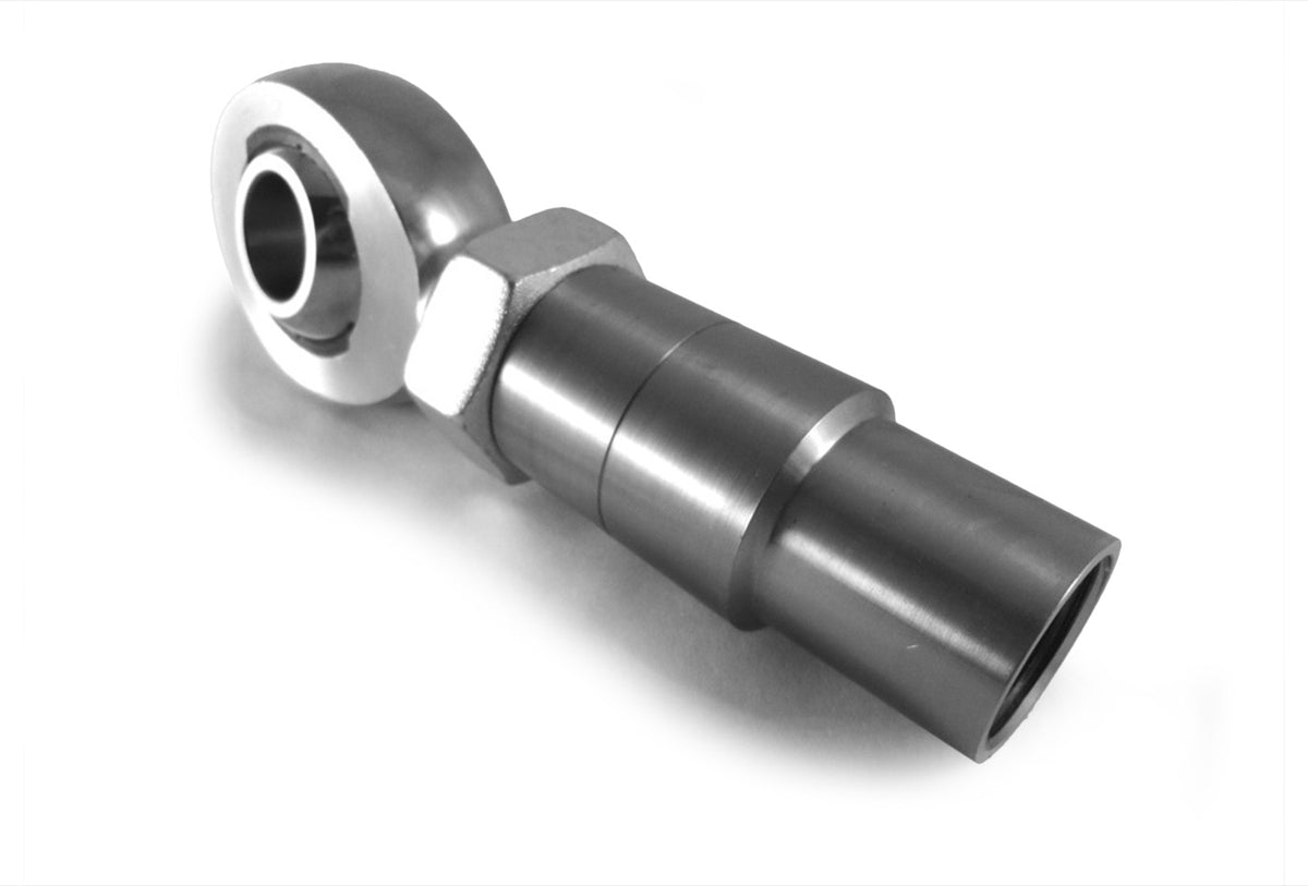 Rod End Kits - Heims, Nuts, Bungs - 3/4-16 RH - Chrome Moly Housing, Nylon Race - Fits 1.500 x 0.250 Tubing - 1 Rod End