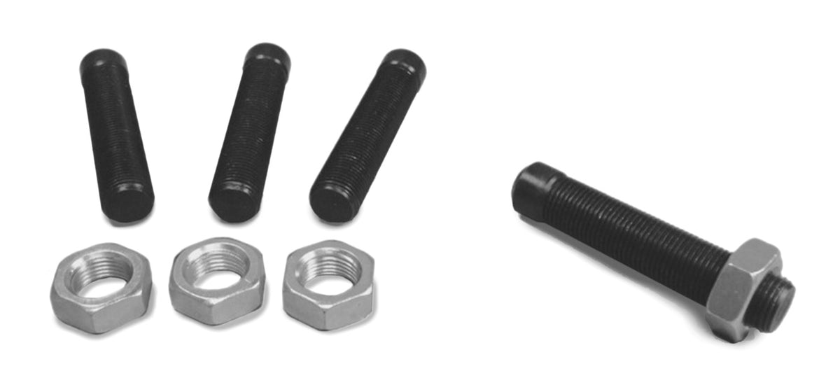Threaded Stud, Weldable - 5/8-18 RH - Grade 8 equivalent - 4 Pack