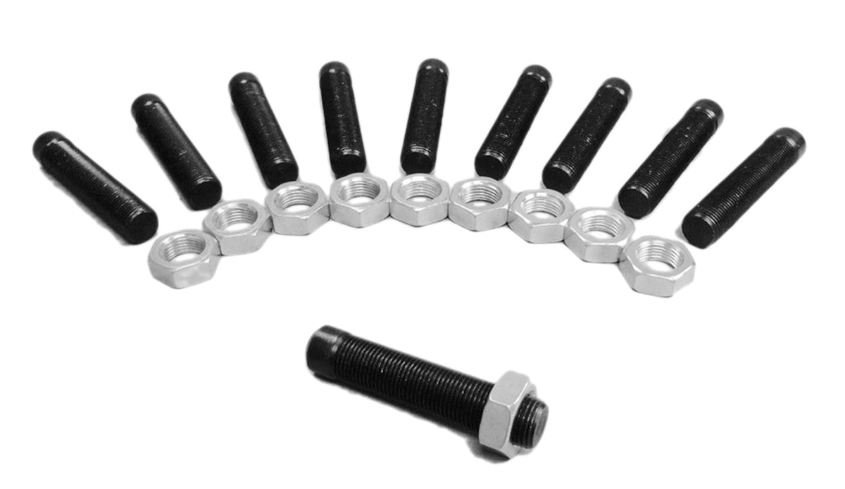 Threaded Stud, Weldable - 3/4-16 LH - Grade 8 equivalent - 10 Pack