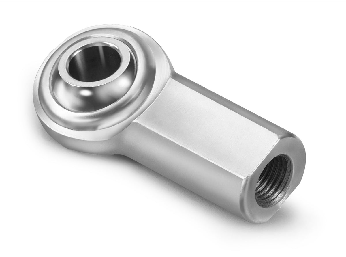 Rod Ends - Inch Female - Steel Housing, 2 Piece - 5/16-24 RH x 3/8 - 1 Pack
