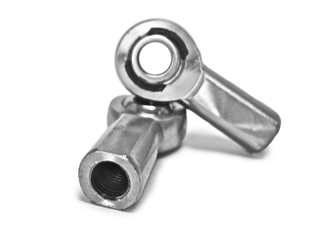 Rod Ends - Inch Female - Chrome Moly Housing, Nylon Race - 3/4-16 LH - 2 Pack