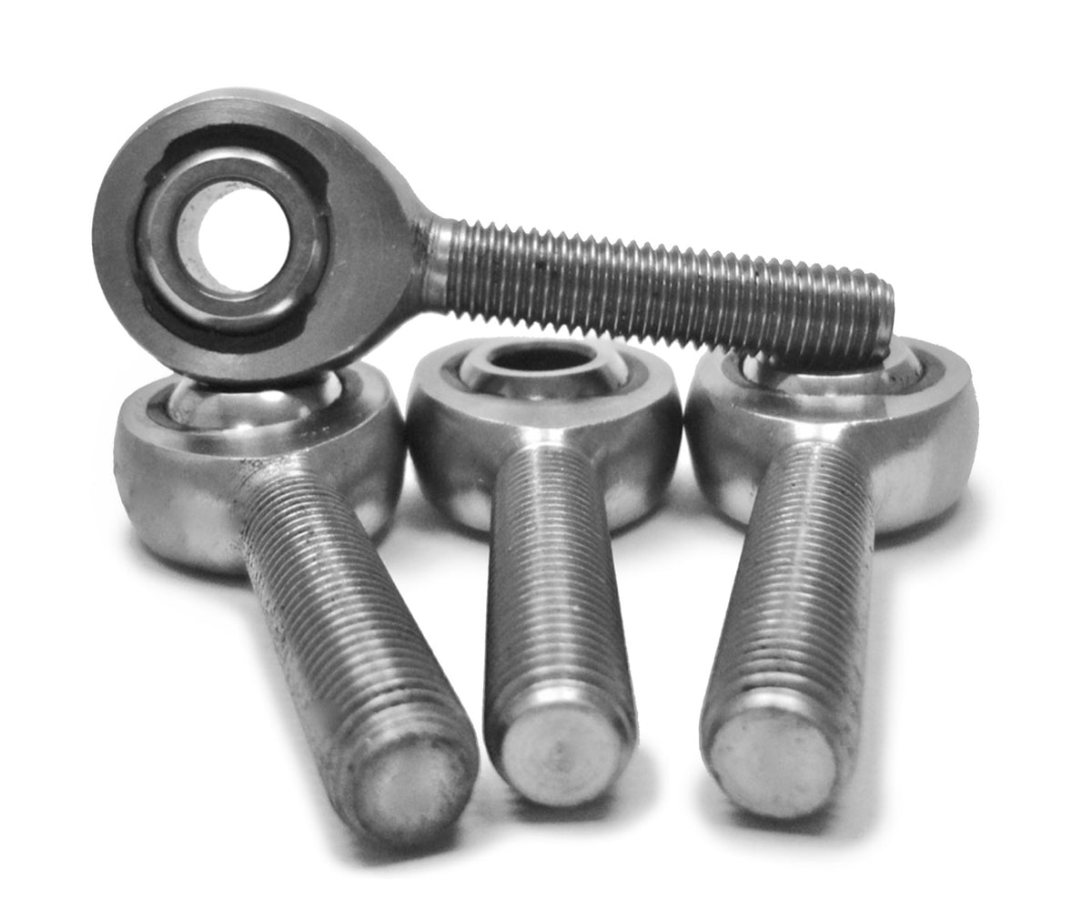 Rod Ends - Inch Male - 1-14 RH - Chrome Moly Housing, Nylon Race - 4 Pack