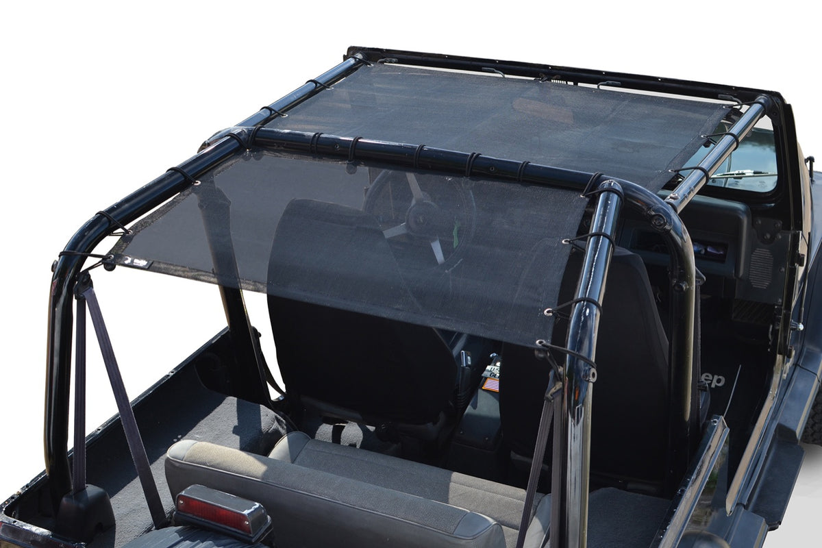 YJ Front-Seat Teddy Top - Black