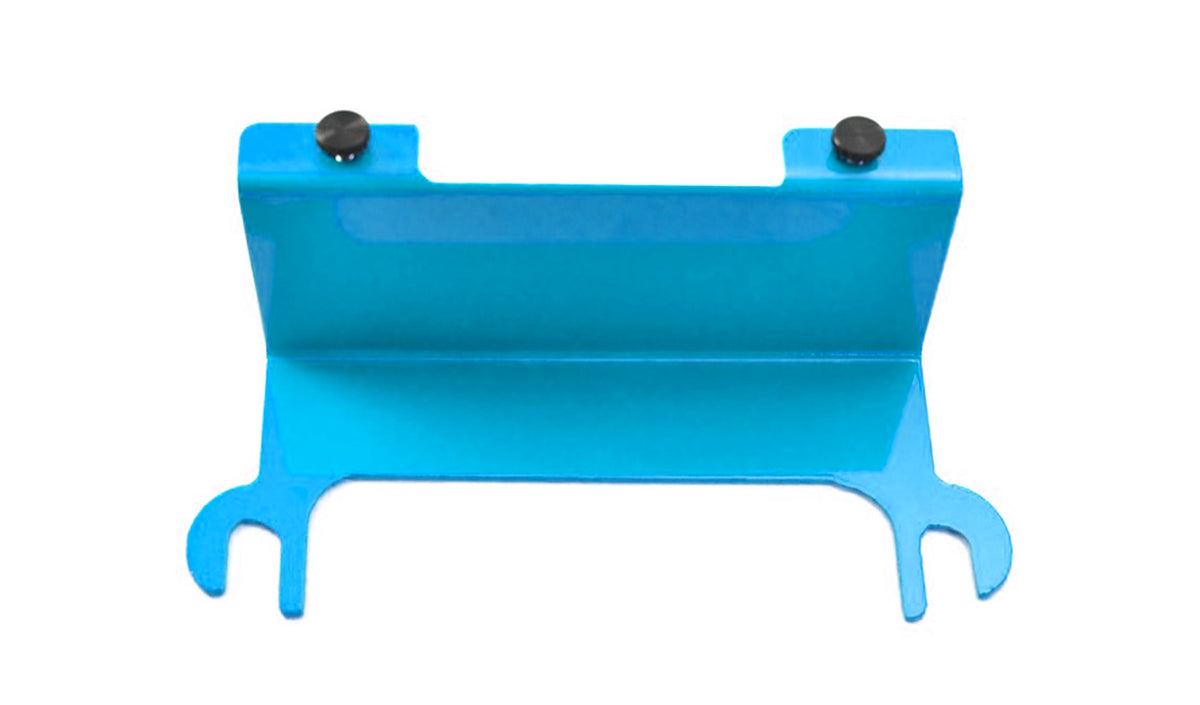 License Plate Relocation Bracket - Relocation Kit - Playboy Blue