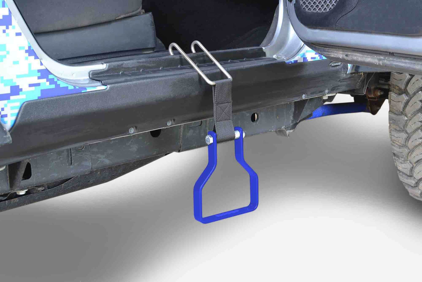 Steinjäger Exterior Accessories Wrangler JK 2007-2018 Steps Southwest Blue