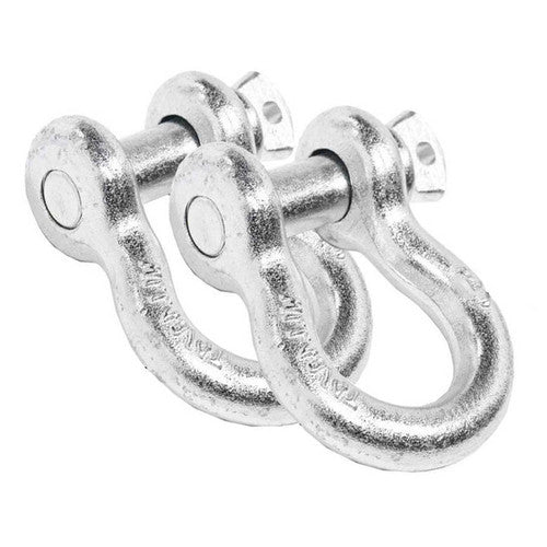 Overland Vehicle Systems Recovery Shackle 3/4" 4.75 Ton Zinc - Sold In Pairs