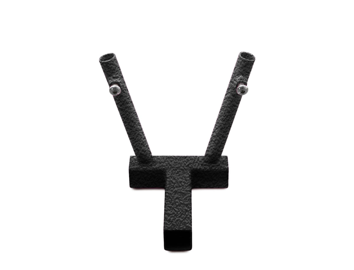 Dual Flag Hitch Mount Kit - Texturized Black