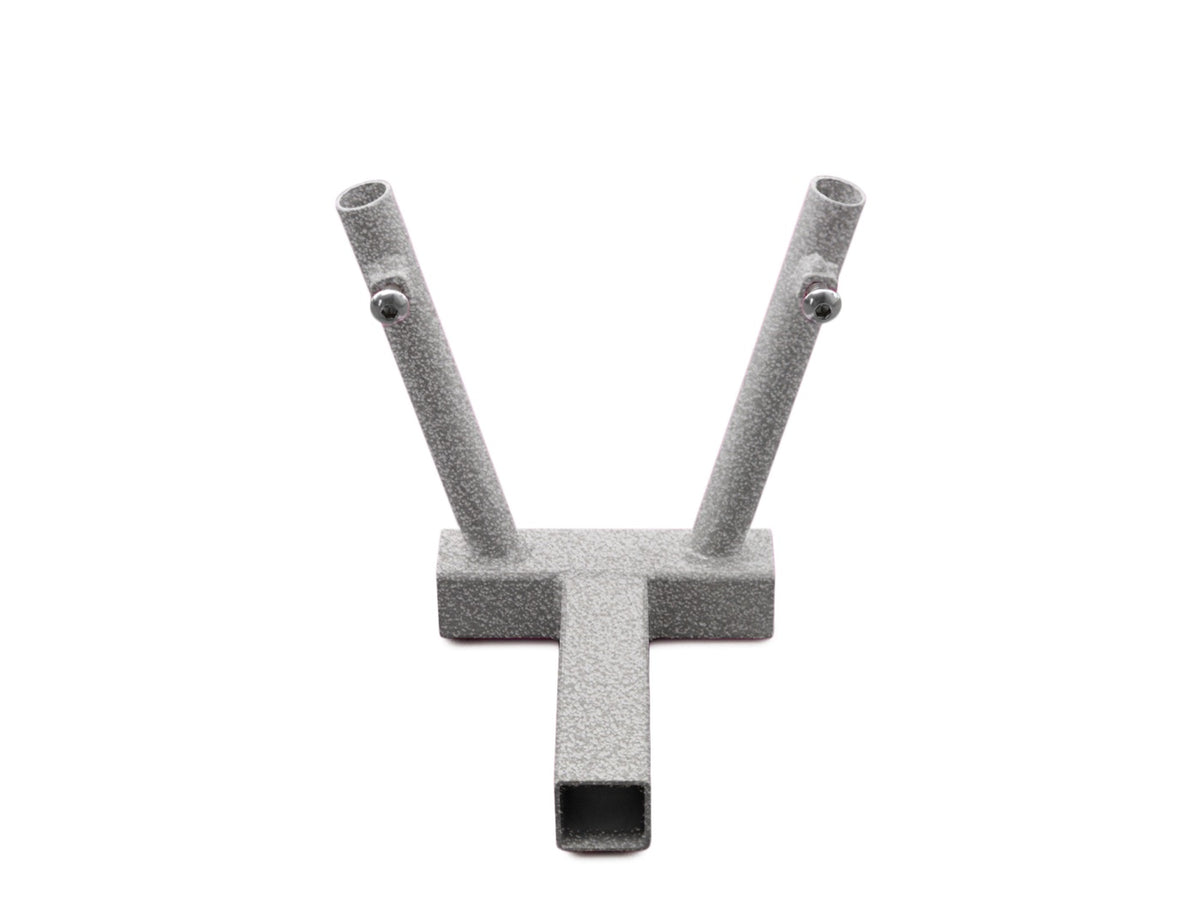 Dual Flag Hitch Mount Kit - Gray Hammertone