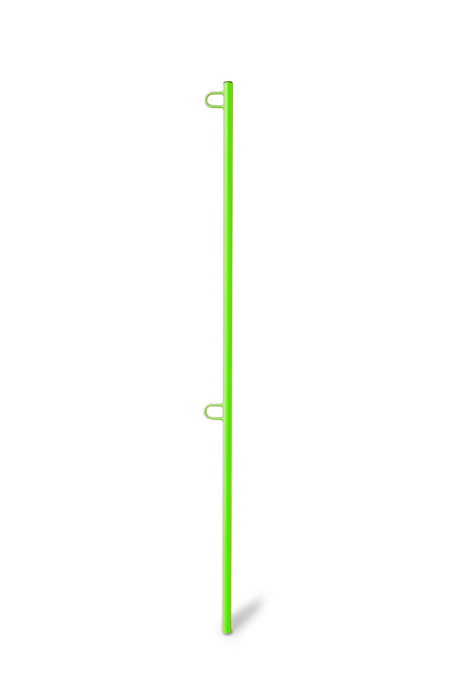 Five-Foot Flag Poles - Neon Green